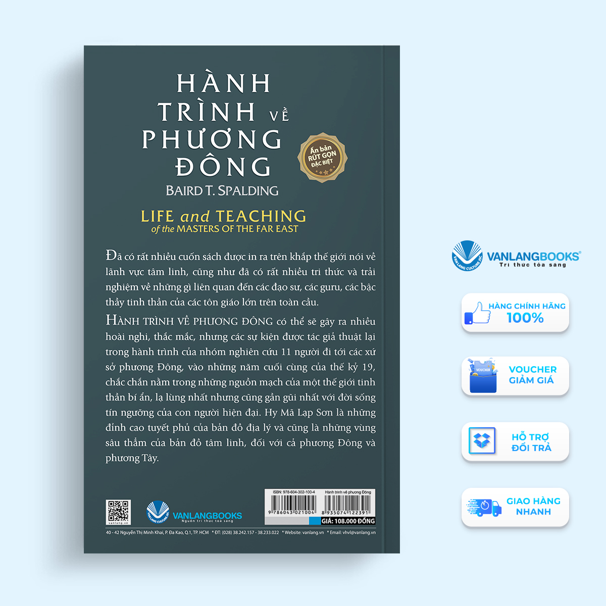 Sách - Hành Trình Về Phương Đông (Tái Bản 2020)-Vanlangbooks