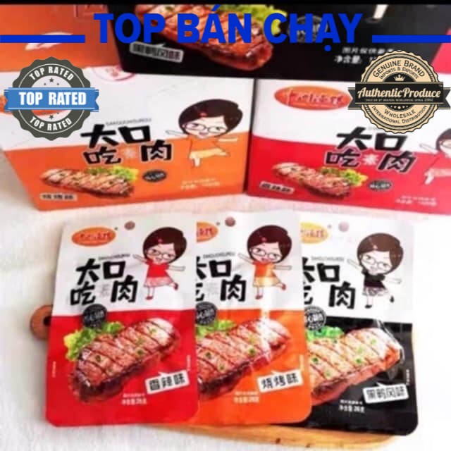 [hot] combo 10 gói THỊT BÒ NƯỚNG BBQ CHAY