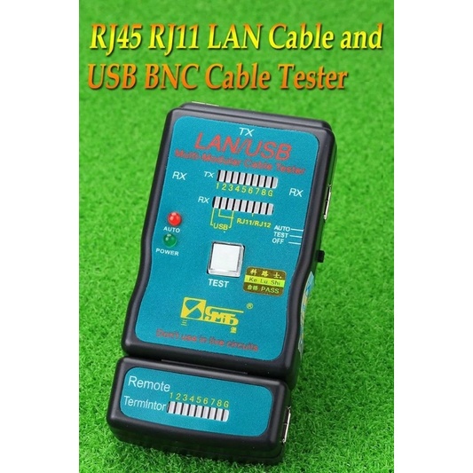 Bộ Test Cáp Lan + Usb SY-168 Kèm Pin