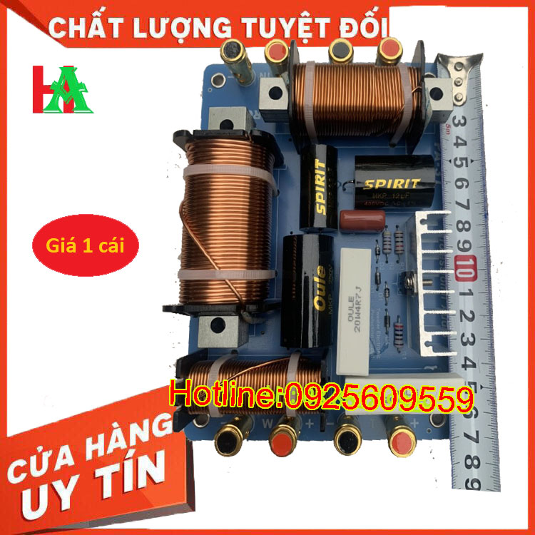 Mạch phân tần 2 đường tiếng công suất lớn PA 3T - mạch phân tần loa 2 đường tiếng - giá 1 mạch