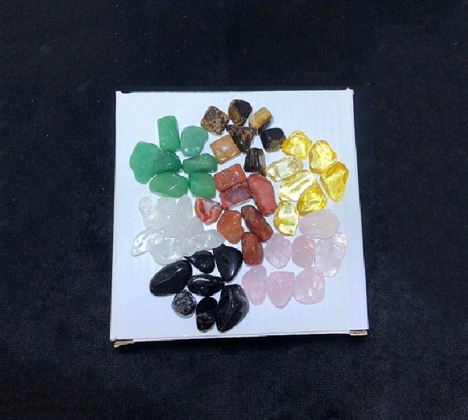 Đá Thanh Tẩy Bài Tarot Nhiều Màu