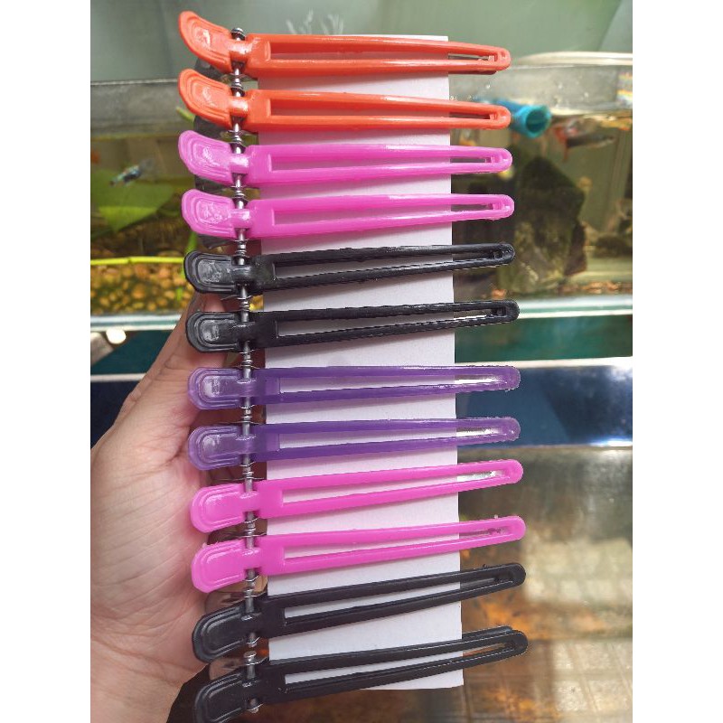 [HCM]Kẹp Mỏ Vịt Làm Tóc (Set 12 Cây)