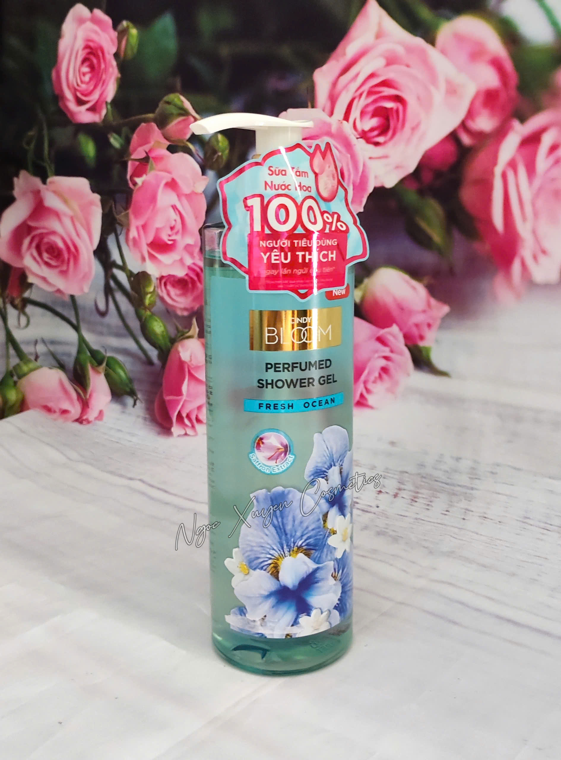 SỮA TẮM NƯỚC HOA CINDY BLOOM 640G