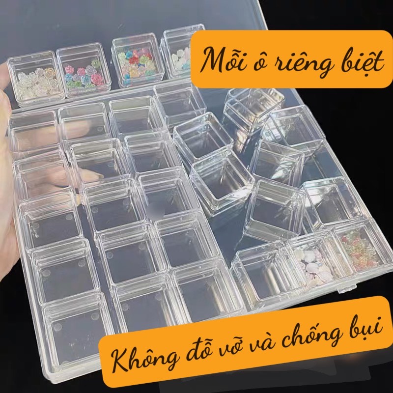Khay Đựng Phụ Kiện Làm Móng 30 Ô