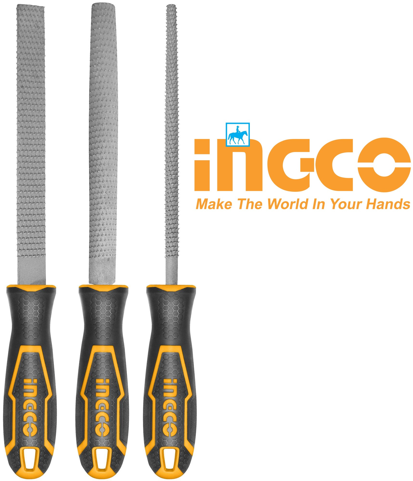 Bộ 3 giũa dũa gỗ 8inch wood file set INGCO hktfw0308