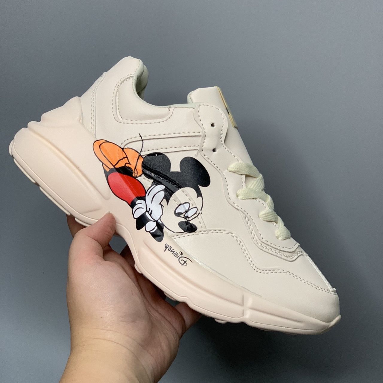 [HCM]Giày Thể Thao Gu¢¢i Mickey [ Hàng đẹp+ Tặng kèm tất]