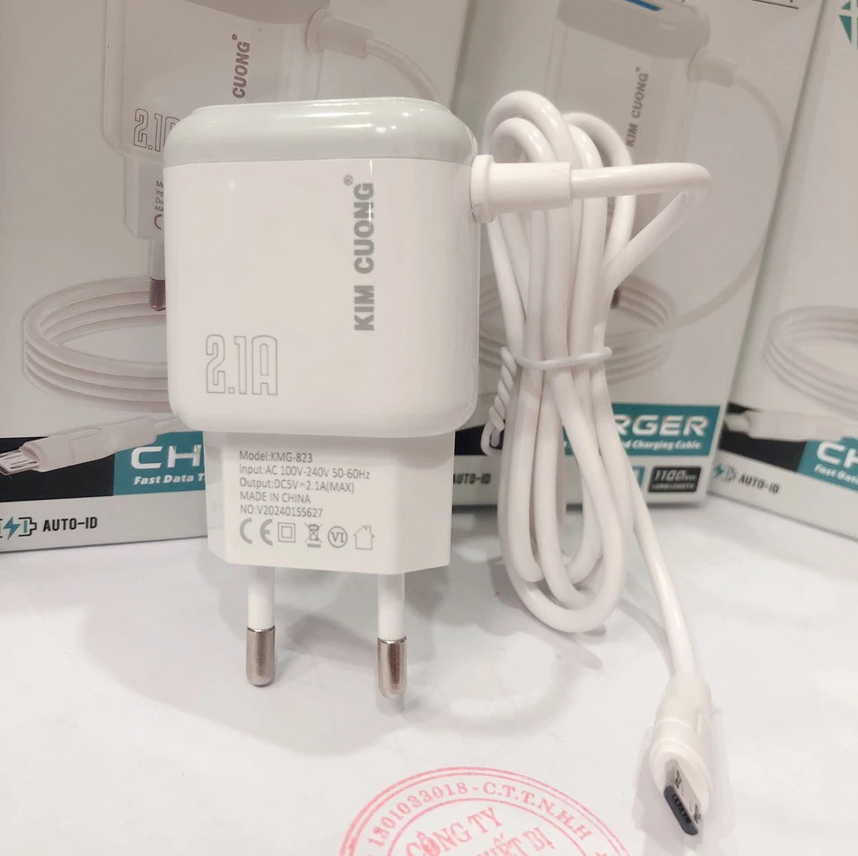[HCM]Bộ Sạc Android - Sạc Kim Cương KMG 813 - 823