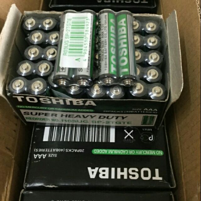 40 Viên Pin Toshiba/MAXELL AAA