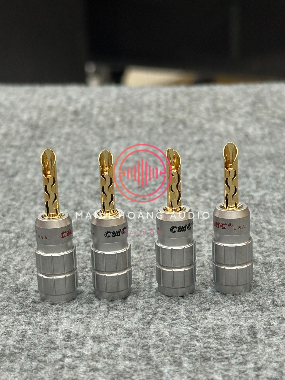 Combo 4 jack ( 2 Cặp Bắp chuối CMC mỹ ) - Mạnh Hoàng Audio
