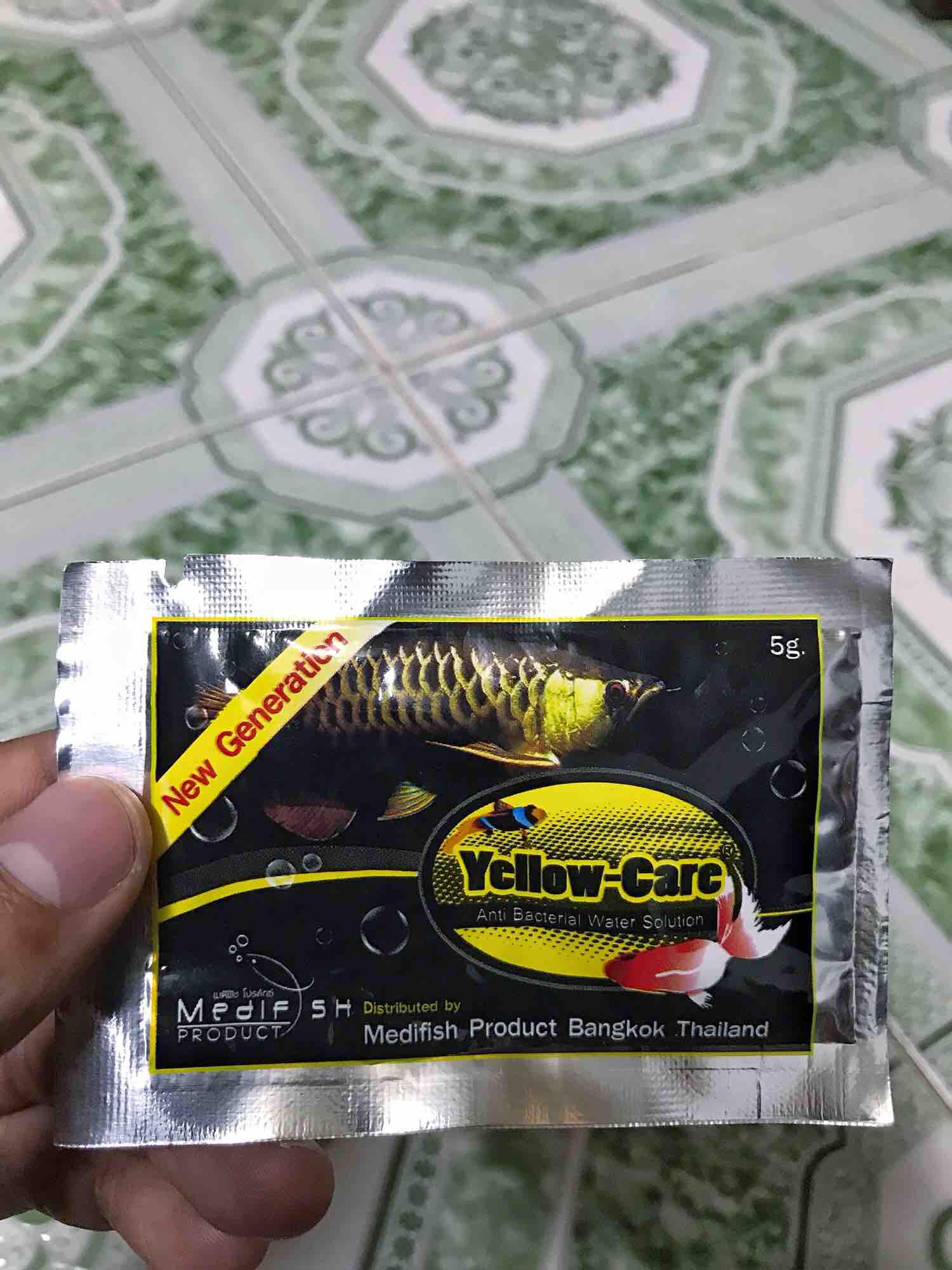 "hoàn tiền đến 10%" dưỡng và trị bệnh cho cá yellow care 5g