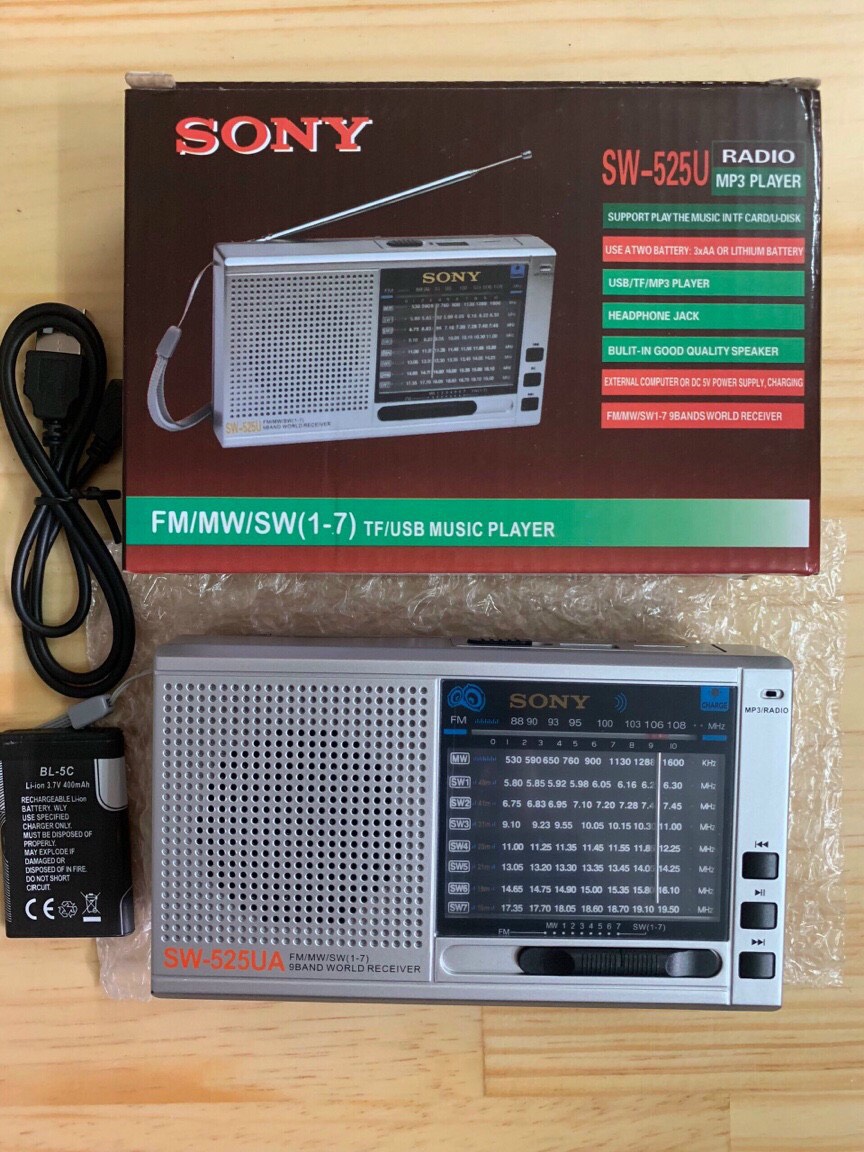 Đài fm sony sw-525u