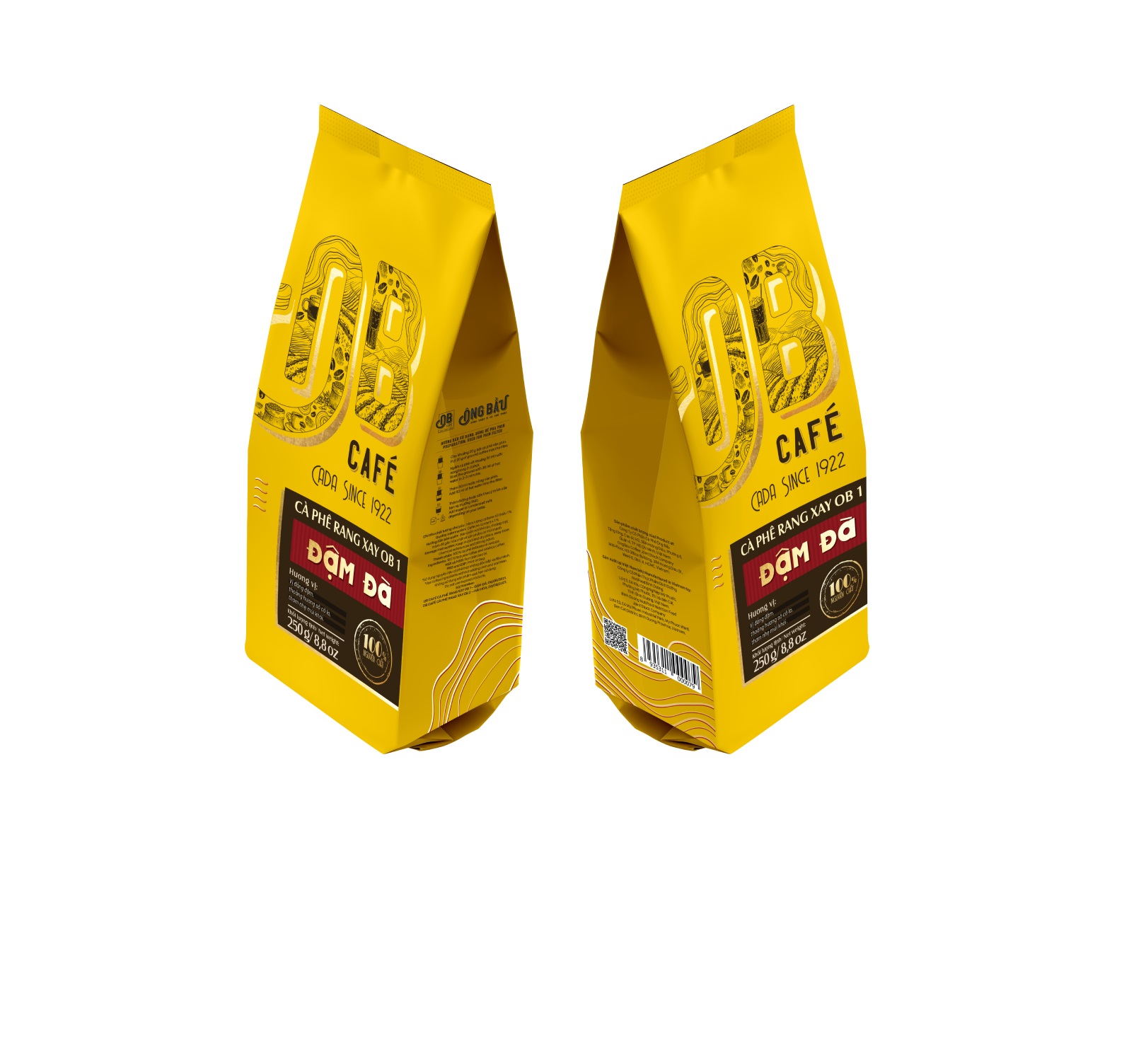 Mr. Bao Roasted and Ground Coffee Ob1 – Rich 250Gr