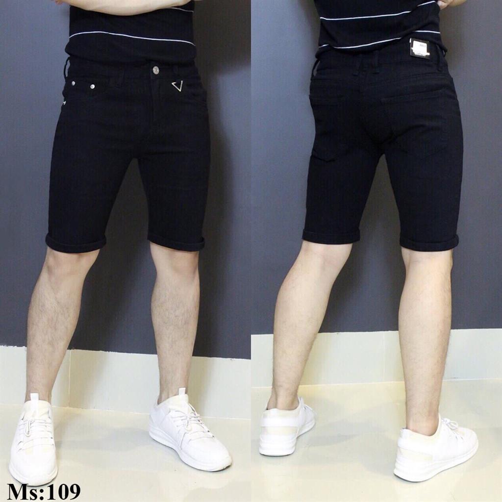 QUẦN SHOT NAM ĐEN CAO CẤP JS109
