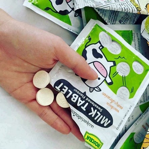 Kẹo sữa bò Milk Tablet Thái Lan 20G