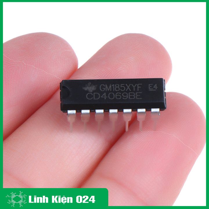 IC CD4069BE DIP14 / SOP14 tiêu thụ điện năng thấp
