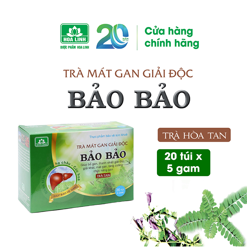 Trà tan Bảo Bảo 20 gói