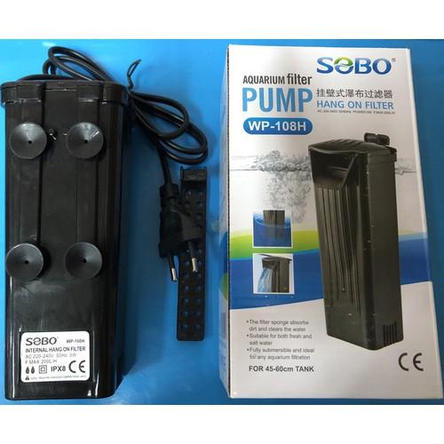 Lọc thác đứng cho hồ cá Sobo WP-108H