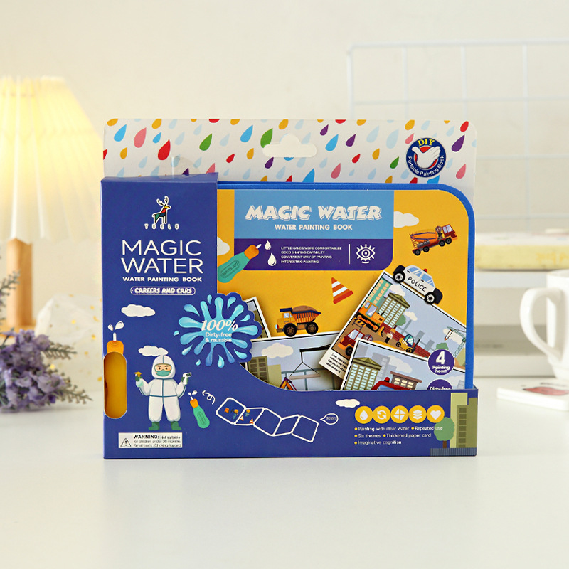 10 trang tranh tô màu nước Magic Water Book mới nhất 2023