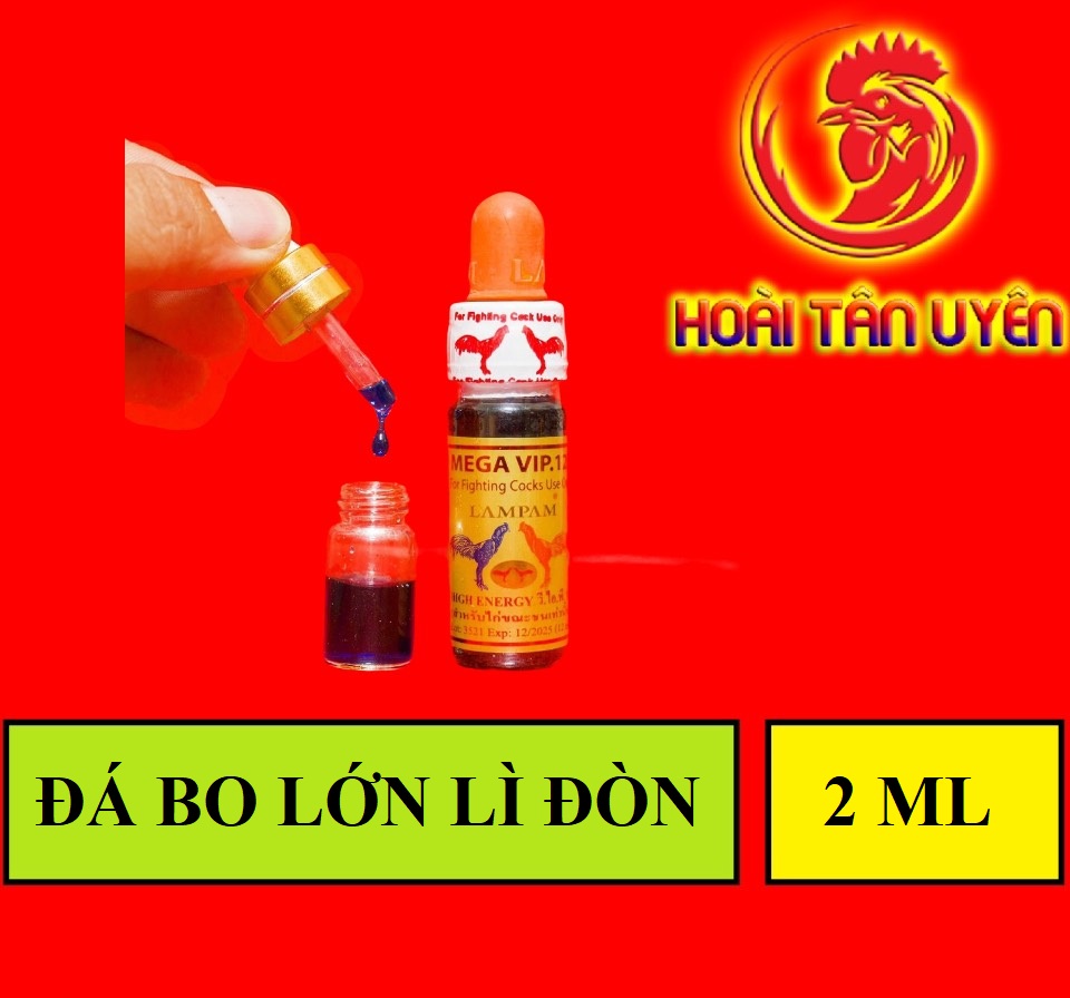 VIP123 dành cho gà đá lấu CHIẾC LẼ 2ML