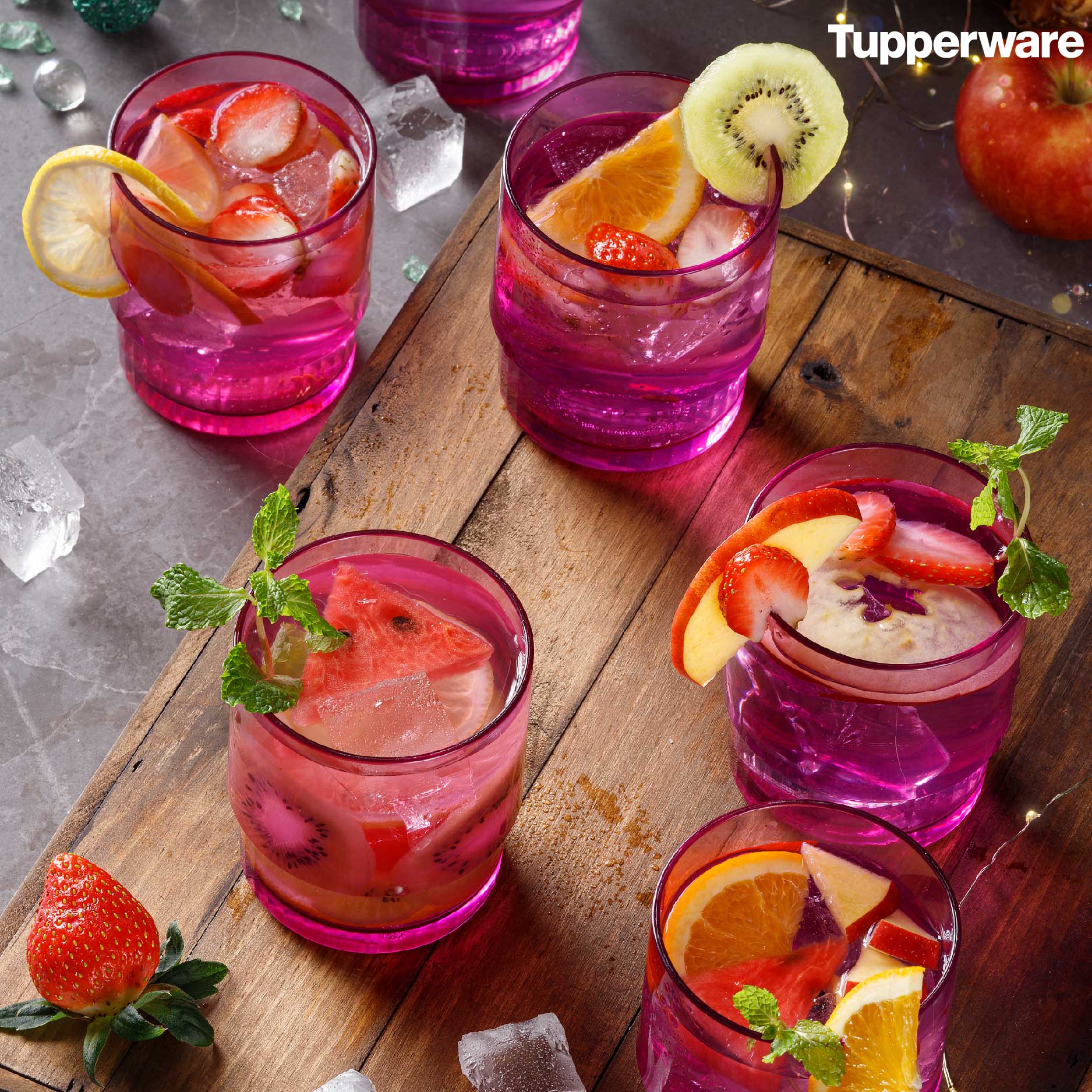 [HCM]Ly Crystal Tumbler TUPPERWARE CHÍNH HÃNG
