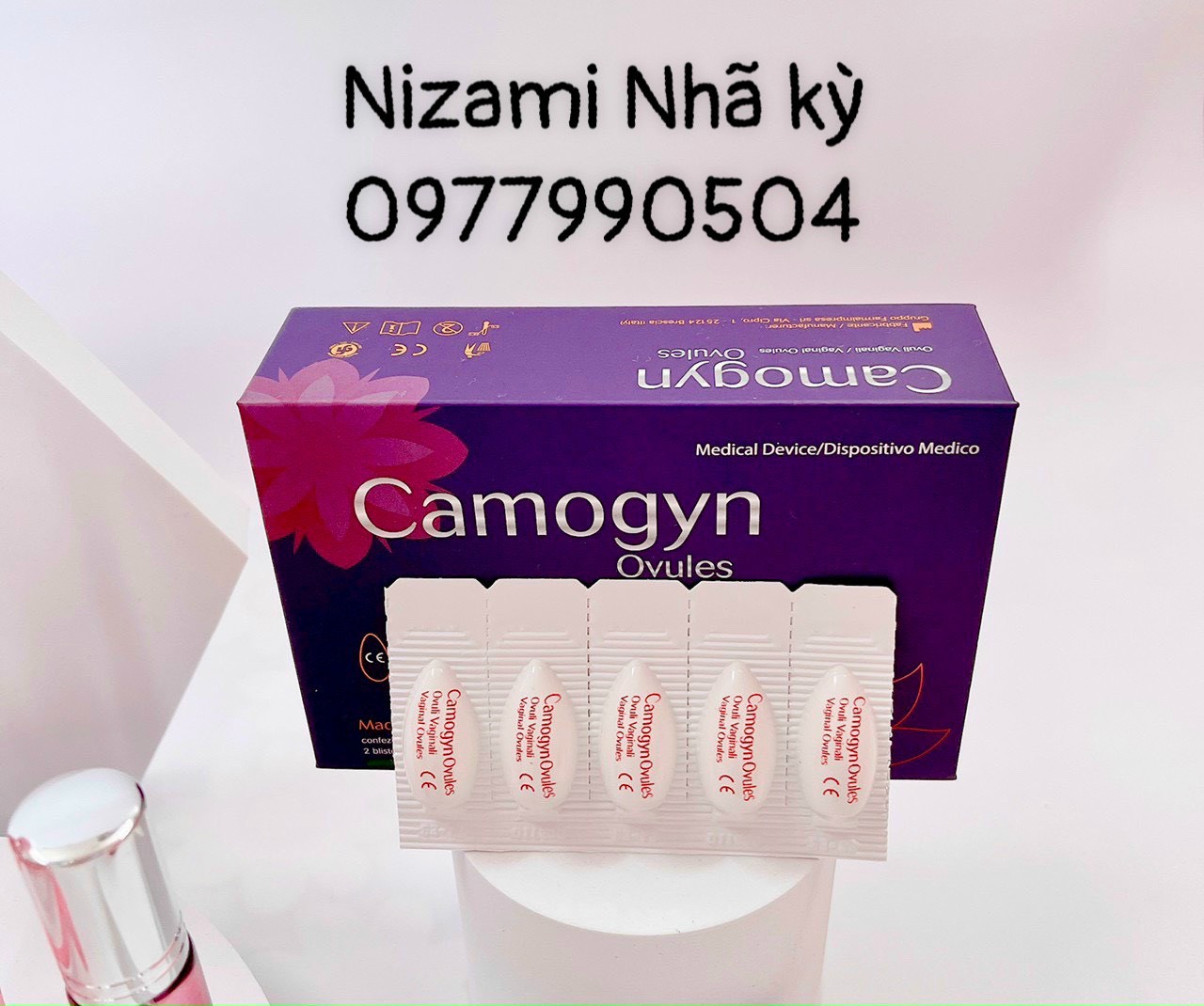 [HCM]Viên đặt phụ khoa Camogyn hộp 10 viên