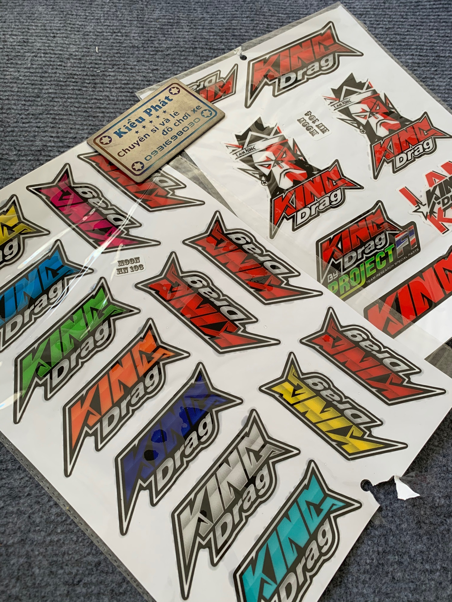 Tem decal KingDrag