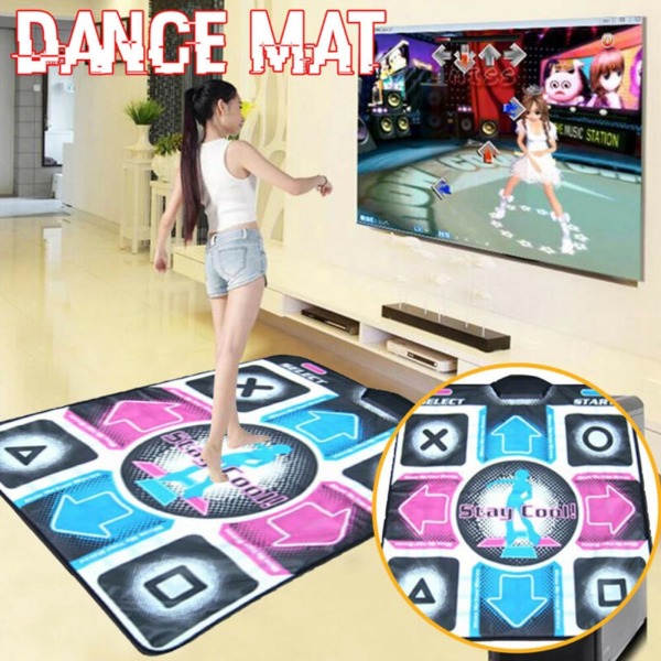 Non-Slip Dancing Step Dance Mat Pad Pads Dancer Blanket to PC with USB