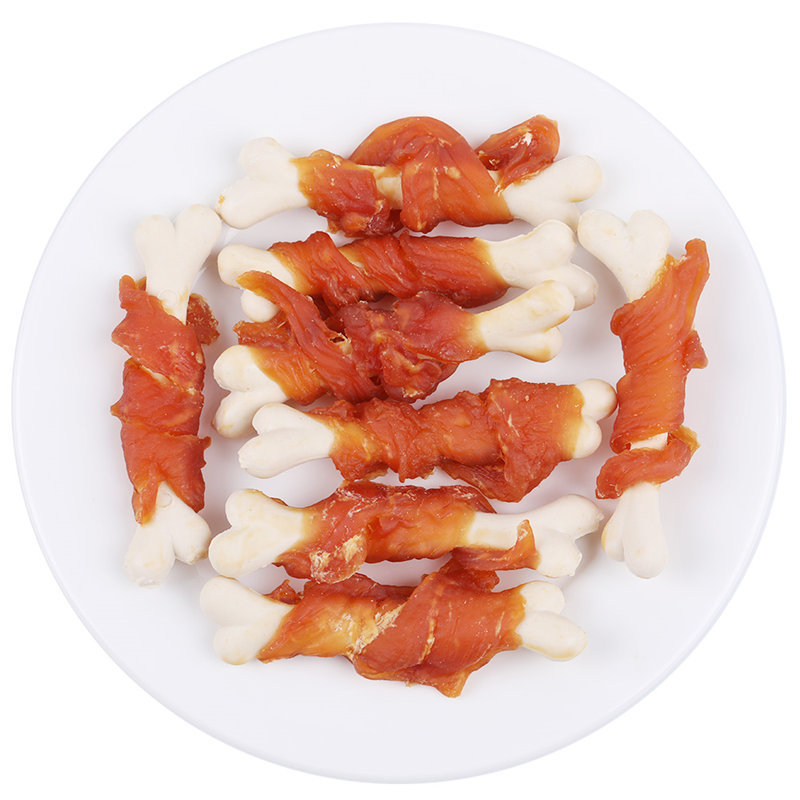 XƯƠNG SỮA CUỘN GÀ CHO CHÓ 100gr