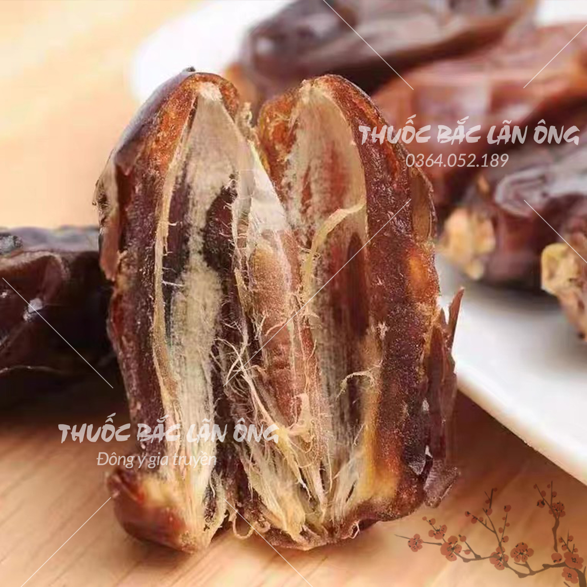 Quả chà là sấy khô 1kg (Quả thơm dẻo ngọt đồ ăn vặt tạo vị ngọt cho sữa hạt)