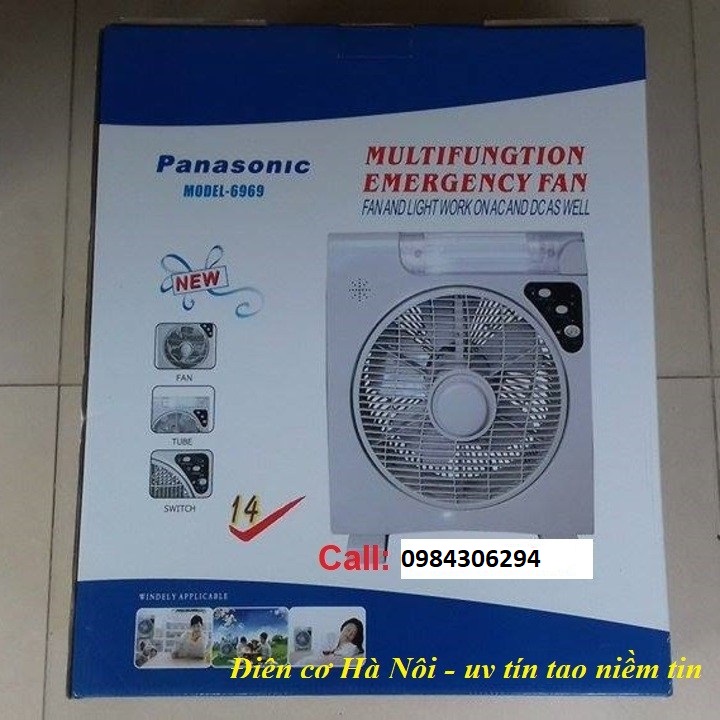 Quạt Tích Điện Pana 6969