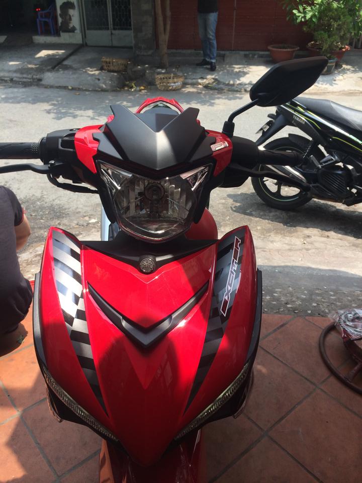 [HCM]ỐP ĐẦU INDO CHO EXCITER 150 ĐEN NHÁM KHÔNG TEM