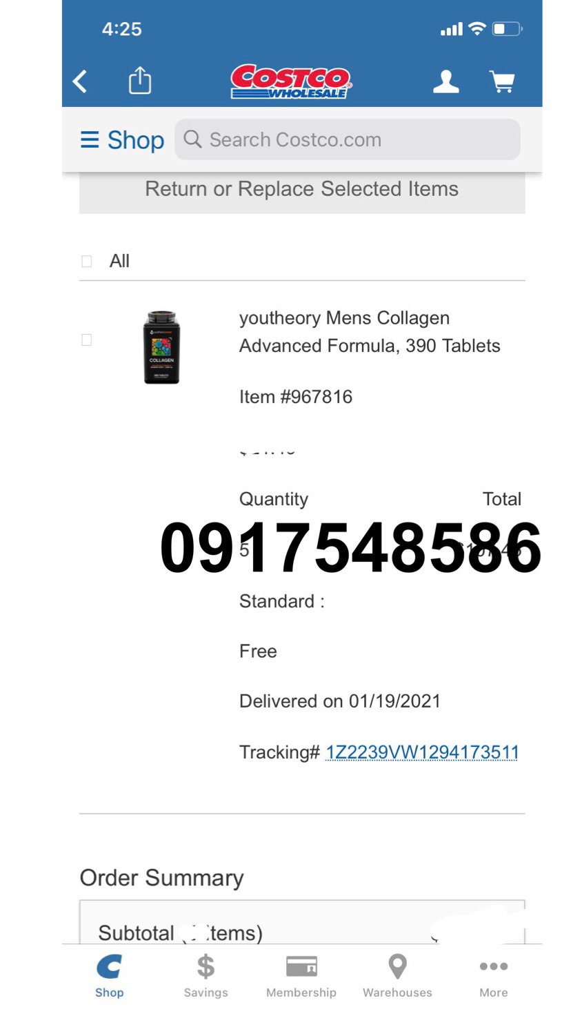 [HCM]Collagen mens Youtheory 390 viên
