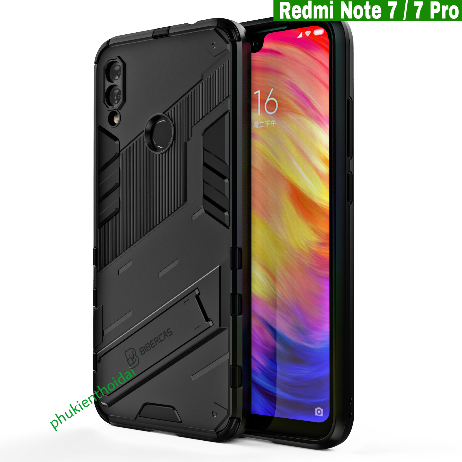 Ốp lưng Redmi Note 7 / Note 7 Pro Iron Man Ver 2 chống sốc thời trang cao cấp