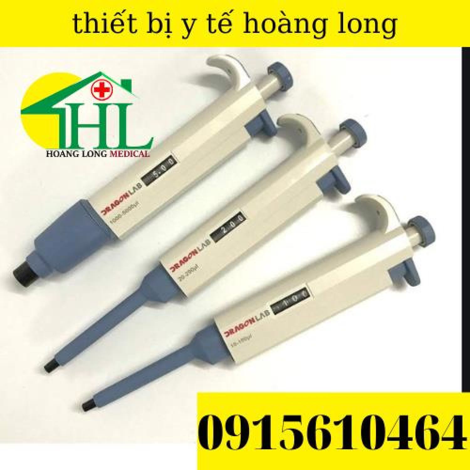 Micropipette Pipet Tự Động Dragon LAB Các Dải Từ 0.5 - 5000μl