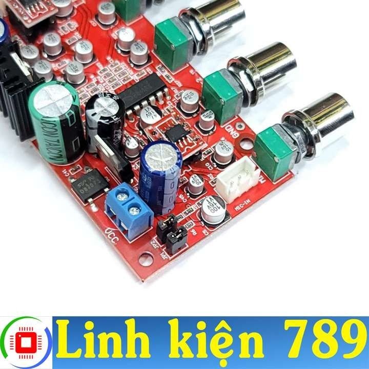 Mạch micro karaoke 12v đơn V3 nguồn vào 12-24VDC