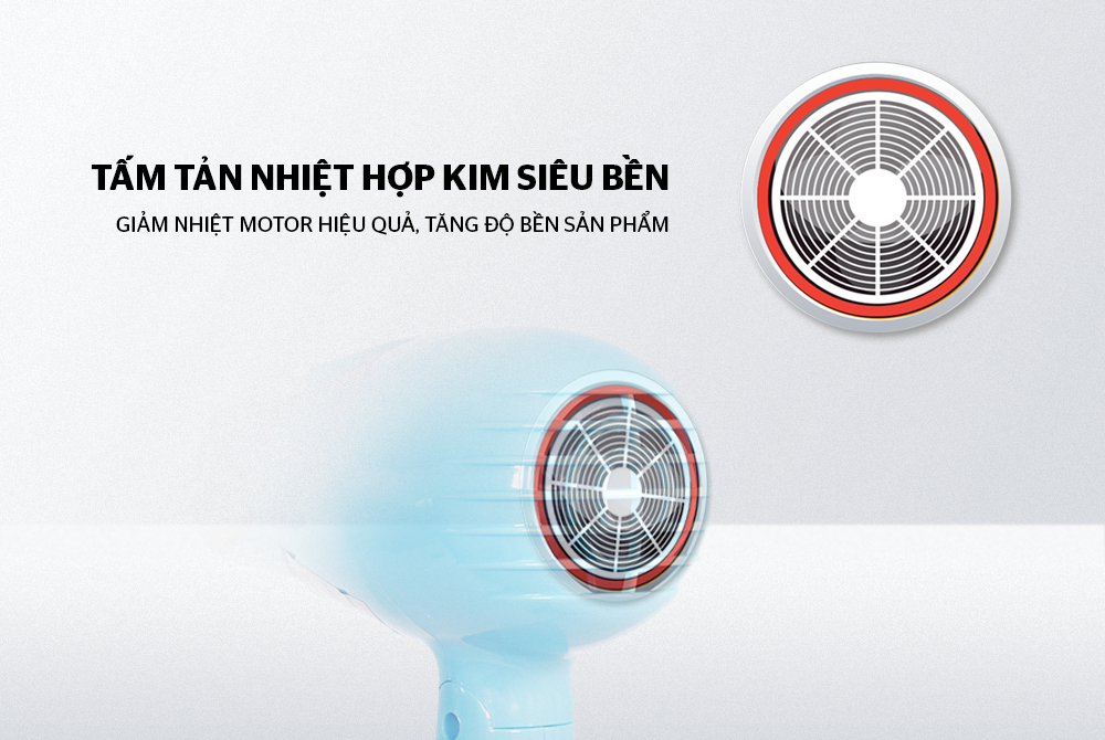 Máy sấy tóc SUNHOUSE SHD2305 - Bảo hành 12 tháng