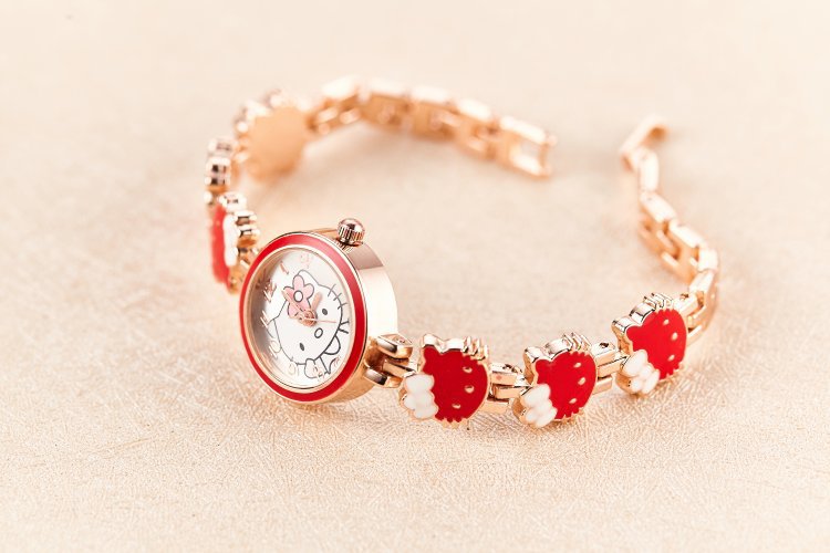 ĐỒNG HỒ NỮ JW MINI Hello kitty CỰC XINH