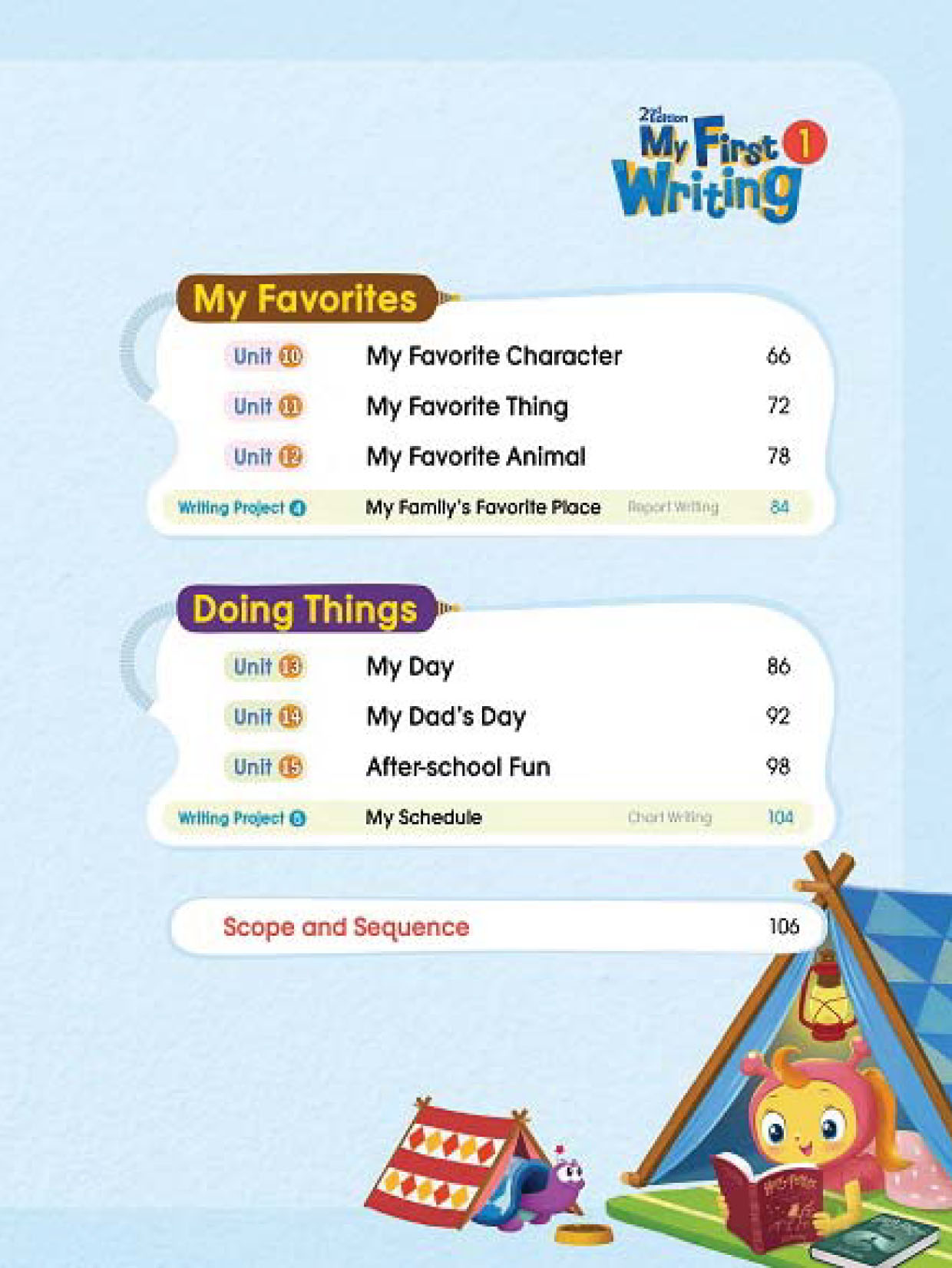 MY FIRST WRITING 2ND EDITION STUDENT'S BOOK-WORKBOOK  1