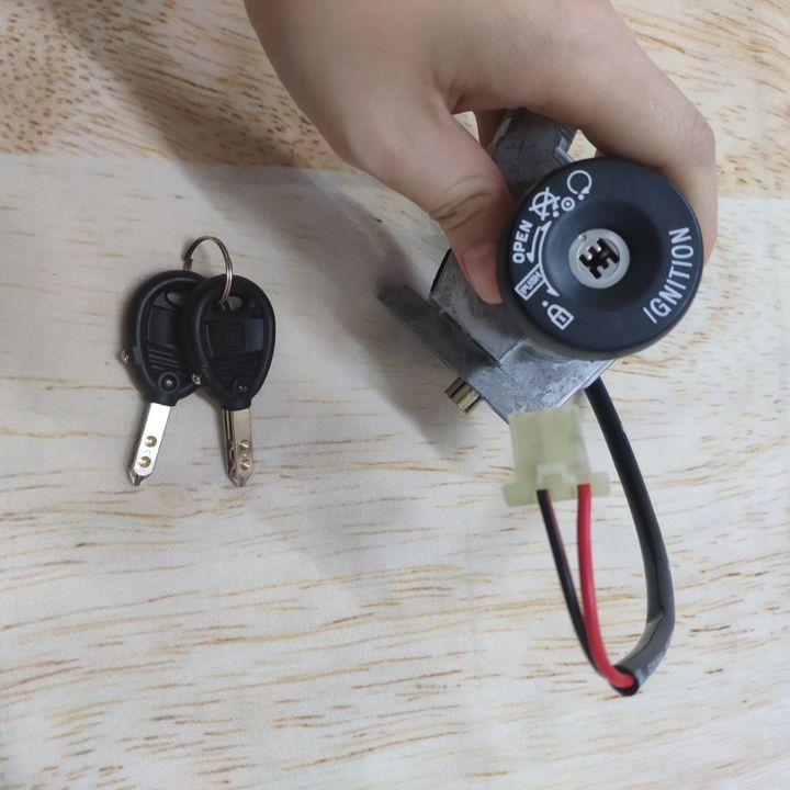 Bộ ổ khóa xe DYLAN  , ổ khóa 6 cạnh xe máy