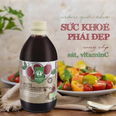 Giấm Lựu hữu cơ (Có giấm cái) ProBios 500ml