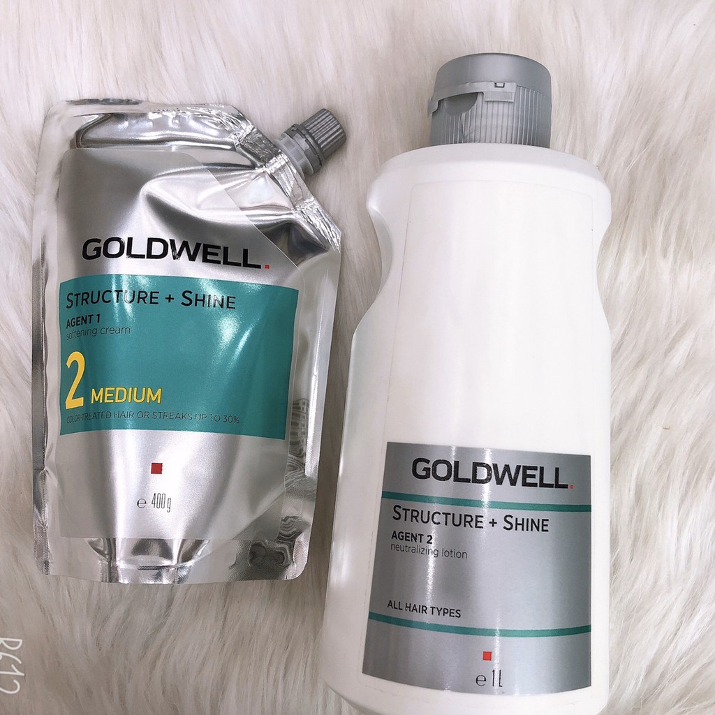 Kem Uốn duỗi ép tóc GOLDWELL Dành Cho Tóc số 0 Siêu Khỏe 400ml 1 túi