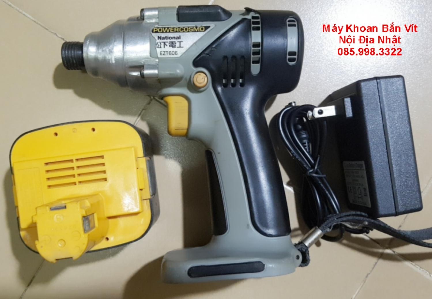 Máy Bắn Vít Nationall EZT606 12v - Nội Địa Nhật