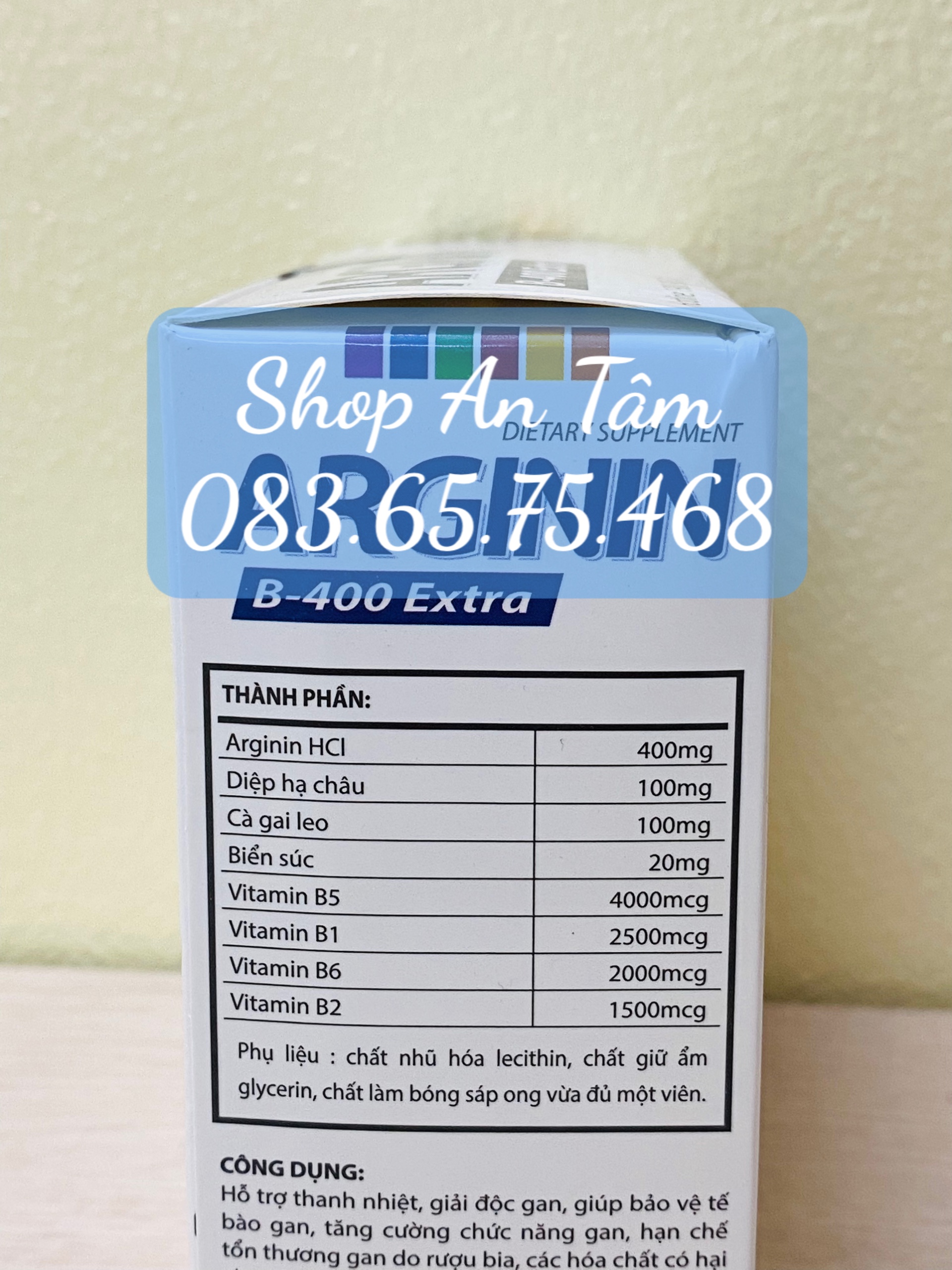 ARGININ B-400 EXTRA .