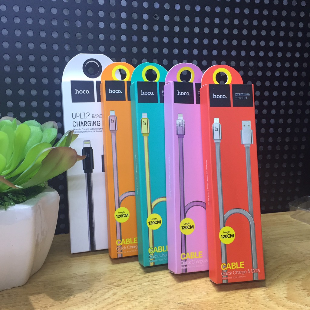 Cáp Lightning Tự Ngắt Khi Đầy Hoco UPL12 Cáp Sạc Iphone Hoco UPL12