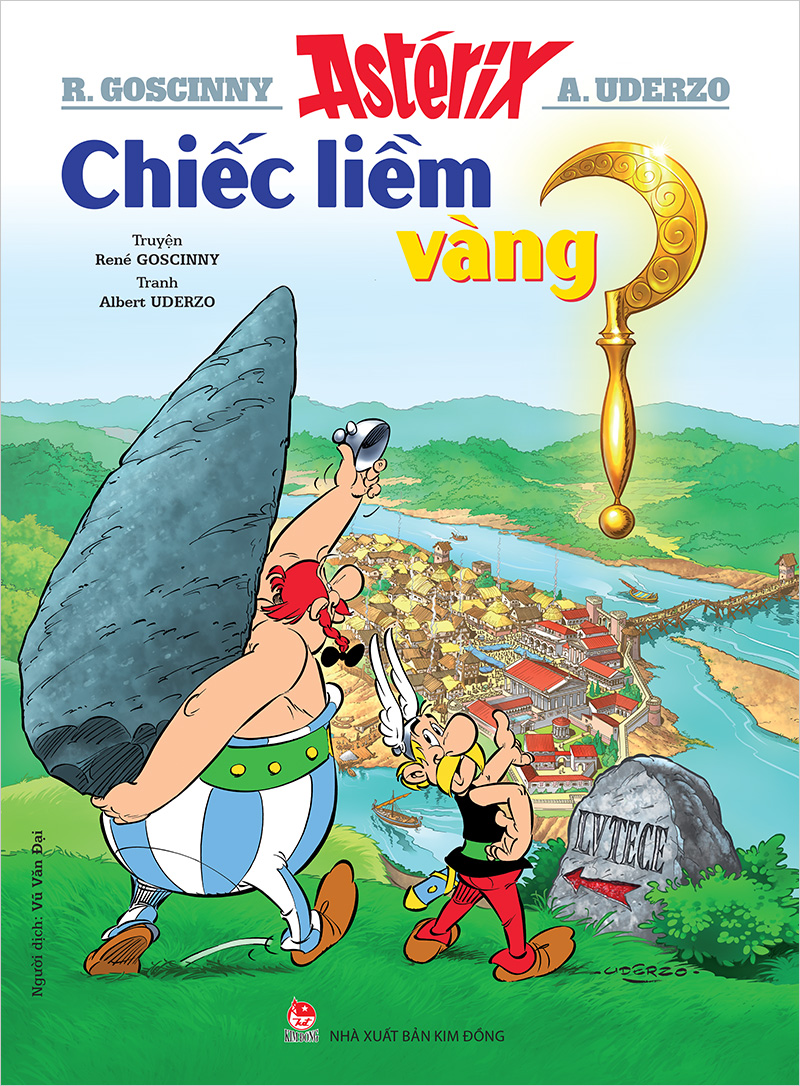 Kim Đồng - Astérix - Chiếc liềm vàng