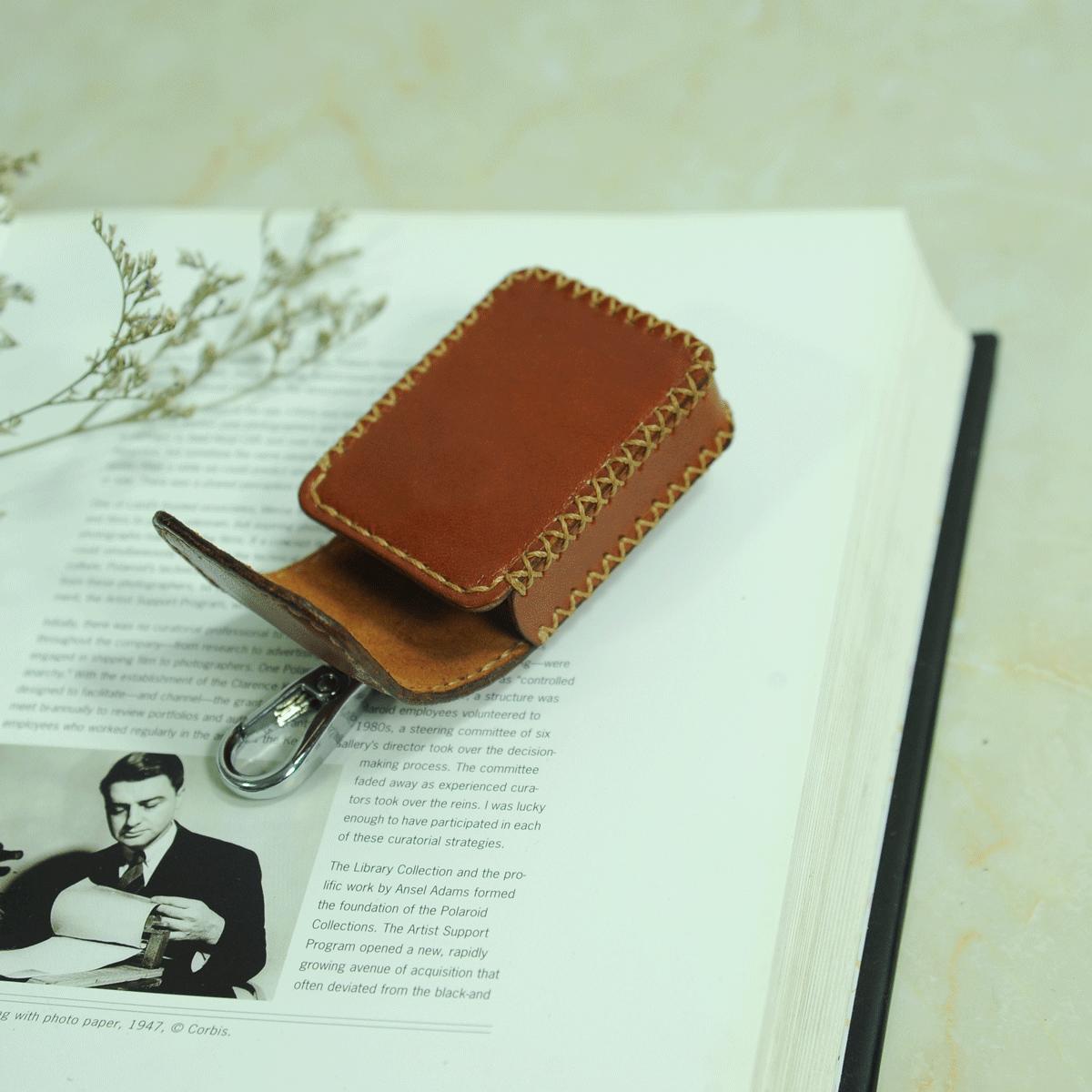 Bao da đựng bật lửa zippo - Bao da Mino Crafts VI321