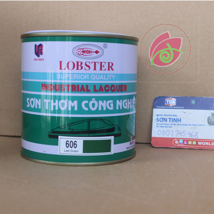 Sơn thơm công nghiệp Lobster 800ml - sơn đa năng gỗ sắt thép tôn nhựa xe máy