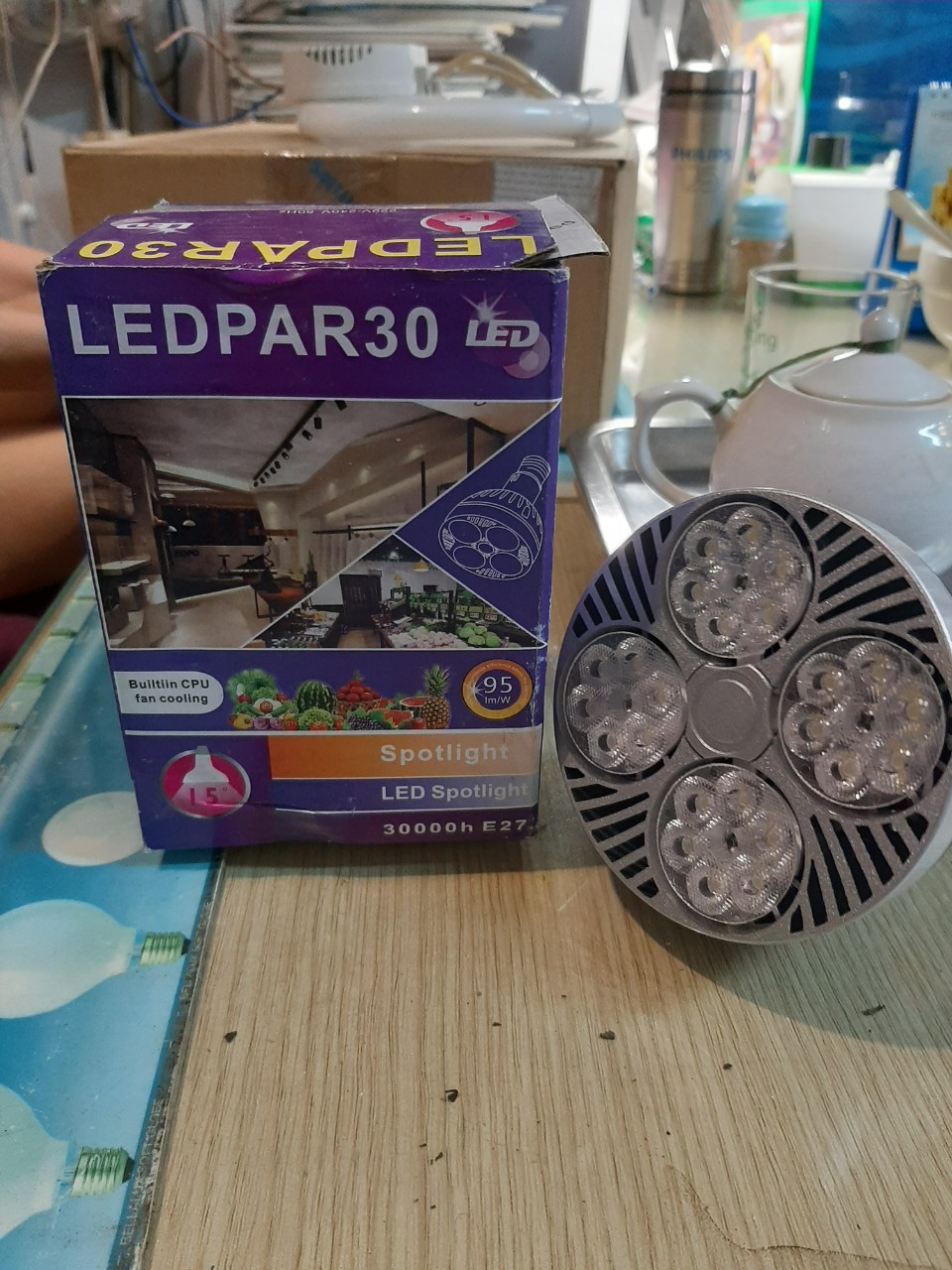 Bóng LED Par30 36W E27