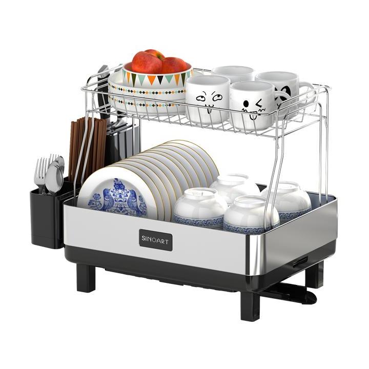 Kệ để chén đĩa, Kệ đựng bát đĩa, Kệ xếp chén bát, Chạn inox để bát đĩa, Kệ bát đĩa đa năng, Kệ đựng bát đĩa khay đựng nước ráo bát