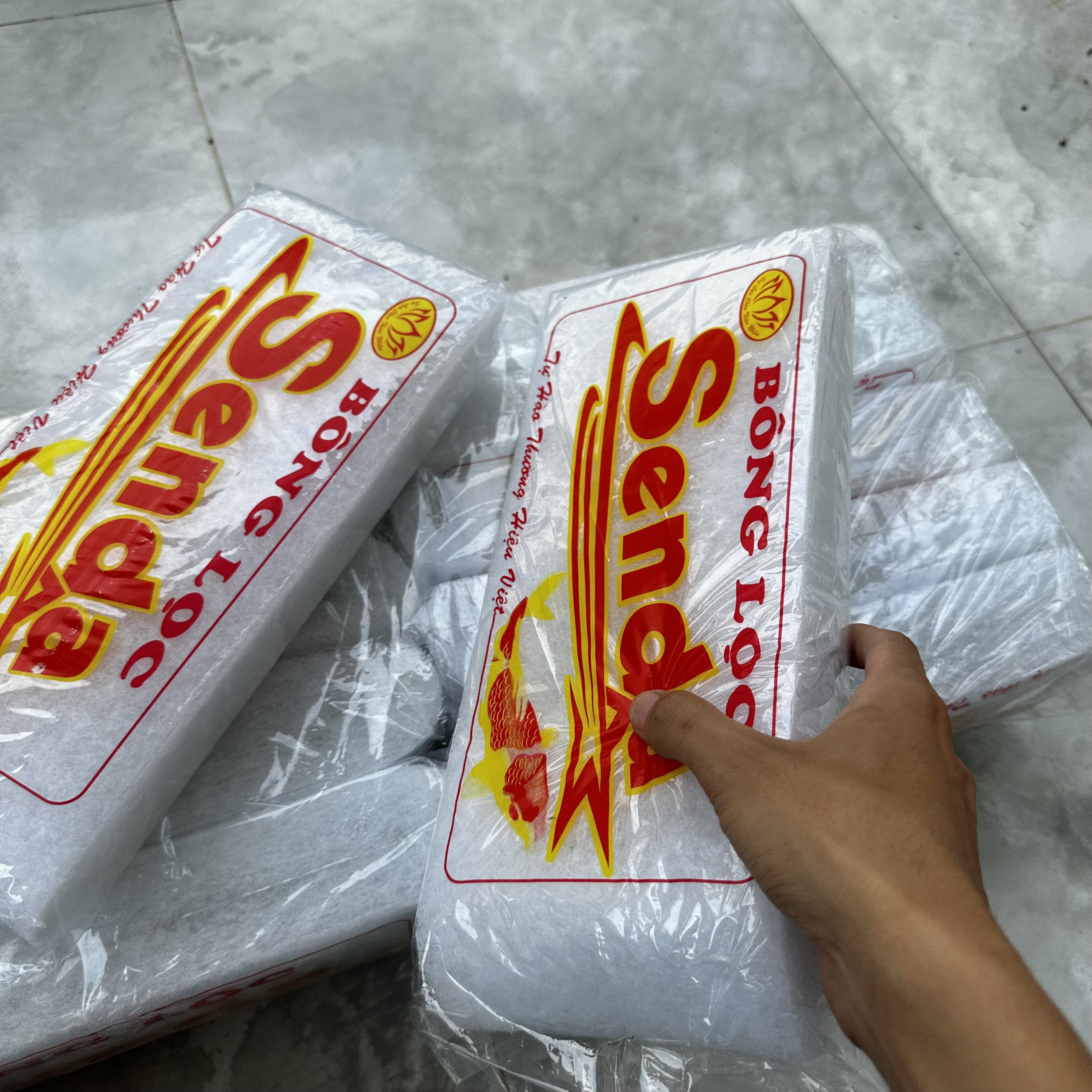 Bông lọc nước hồ cá cảnh SENDA
